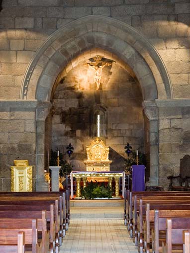 Arco triunfal da Igreja de Santa Maria de Airães