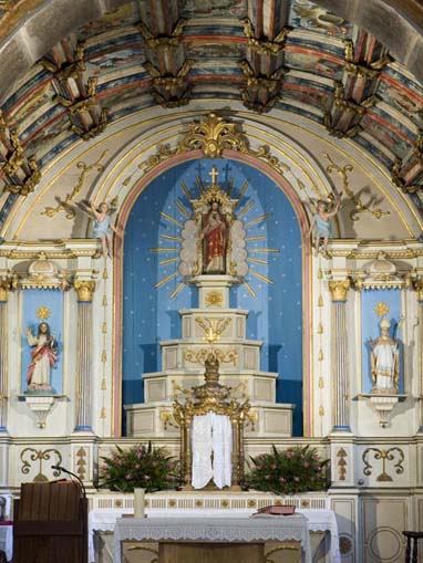 Capela-mor da Igreja do Salvador de Aveleda