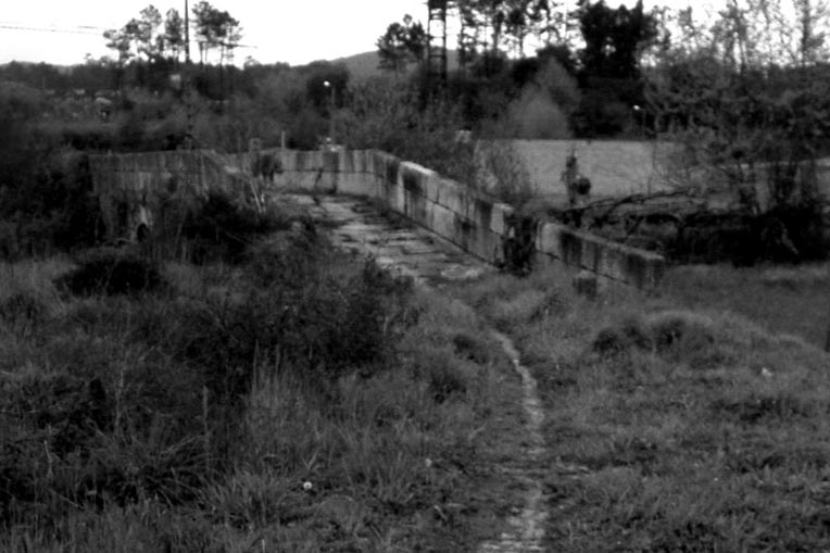 Pormenor do tabuleiro da Ponte de Vilela no passado