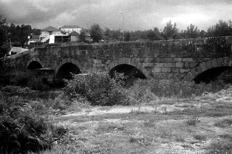 Perspetiva da Ponte de Vilela no passado